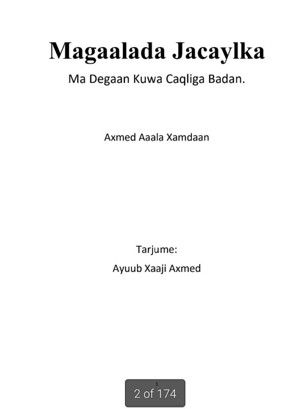 MAGAALADA JACAYLKA PDF - Image 2